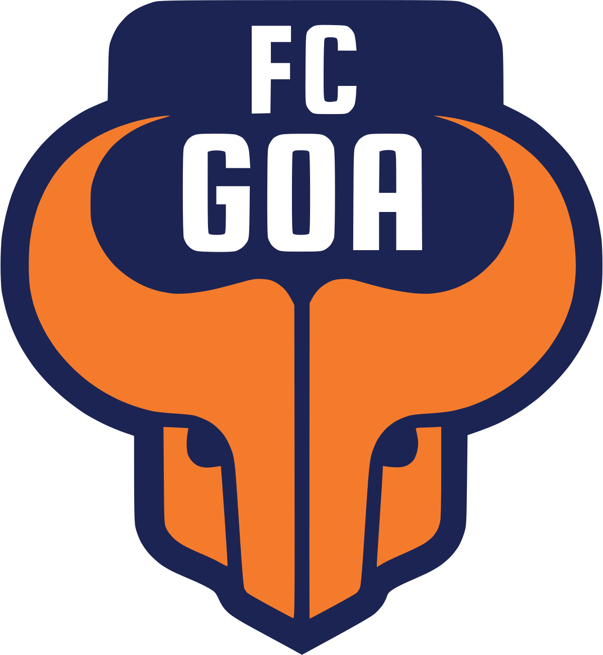 FLCLN Deaf FC Goa (Folded) logo
